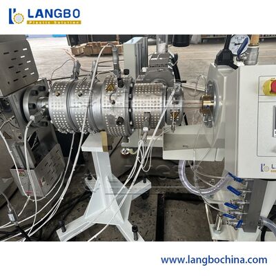 Линия для экструзии труб из ППР 16-63 мм с одношнековым экструдером 60 мм