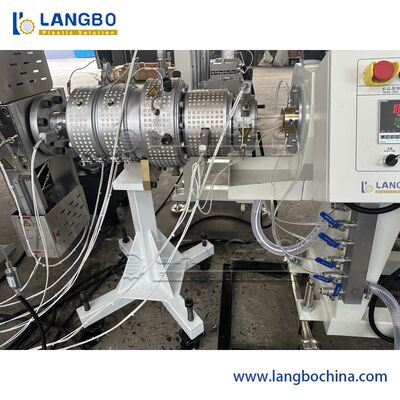 3-слойная соэкструзионная линия для производства ППР труб с производительностью 350 кг/ч и управлением ПЛК SIEMENS