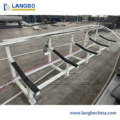 3-слойная соэкструзионная линия для производства ППР труб с производительностью 350 кг/ч и управлением ПЛК SIEMENS