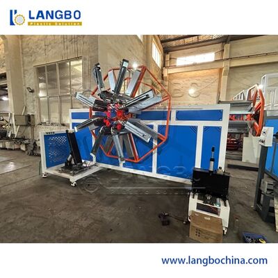 Электрические компоненты Шнайдера Автоматическая ревиндерная машина для пластиковых клубней для PE HDPE гофрированных труб