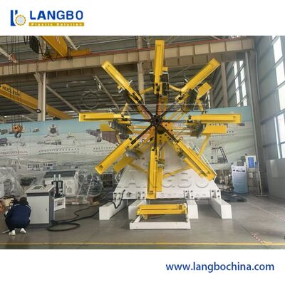 Усовершенствованная система катушки шланга PE 0.1-10m/min Скорость катушки HDPE трубная обмотка для обработанных труб