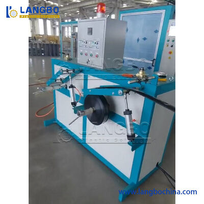 Пластмассовый PE мягкая труба гофрированный шланг трубный обмотчик для изготовления катушки