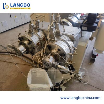 630 мм пластиковый экструдер машина двойной винт для труб ПВХ