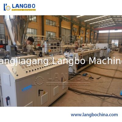 Энергосберегающая пластиковая линия штранг-прессования трубы, новые штрангпрессы винта близнеца условия