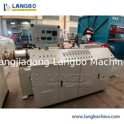 Штрангпресс винта близнеца Пвк трубы водопровода, машина штранг-прессования режима автоматического управления пластиковая