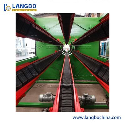 Линия экструзии труб из ПВХ. Высокоскоростное производство.