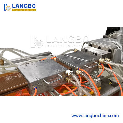 WPC деревянный пластмассовый комбинированный покрытие пол ограждения пост окна и двери панели рамы профиль машины для изготовления экструдера