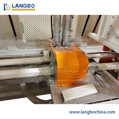 Горячая Слей Пластиковый ПВХ Материал кабеля Трубковый профиль Экструзионная линия ПВХ изготавливающая машина