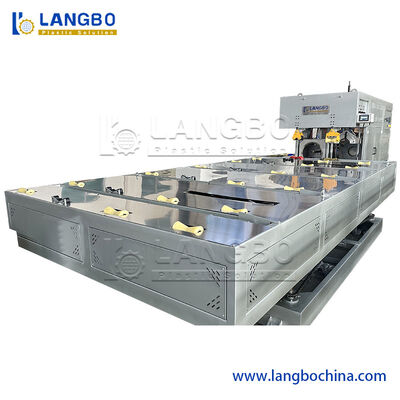 Полный автоматический двойной пластиковый ПВХ трубный трубный провод