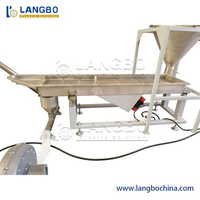 Линия гранулирования с горячей резкой по матрице для экструдера с двумя шнеками для ПВХ