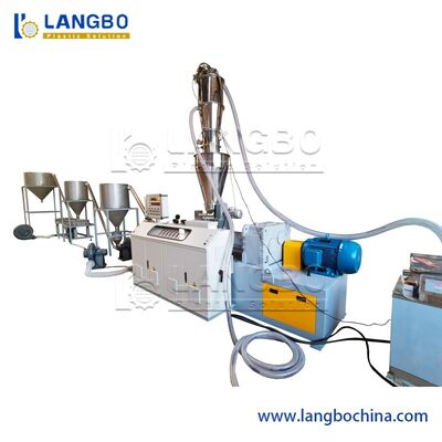 Производственная линия для гранулирования ПВХ Пластиковая гранулирующая машина CPVC Горячая линия пеллетки