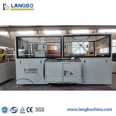 Экструзионная линия для производства ПЭ труб двойного/одинарного многослойного типа диаметром 75-315 мм / Экструдер для производства труб из ПНД / Линия для производства пластиковых труб