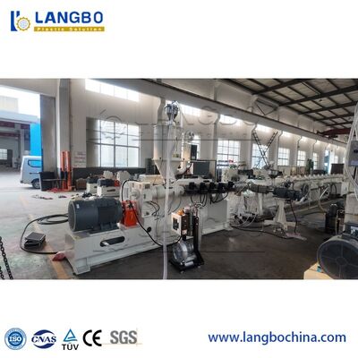 Машина для изготовления 16-400 мм PE / HDPE труб и линия производства пластиковых труб