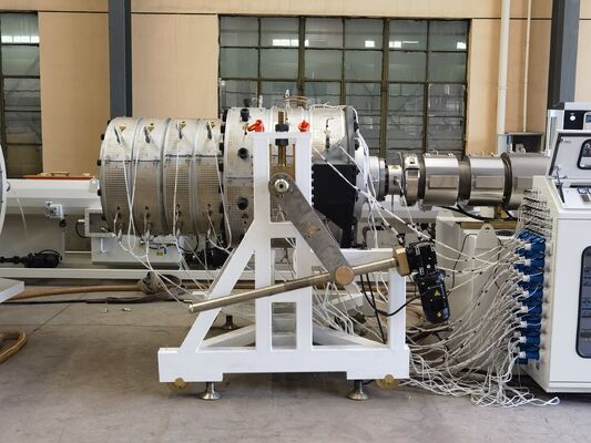 SJSZ92/188 800KG/H Hight Capacity Extruder 180-710mm Plastic UPVC Making Machine