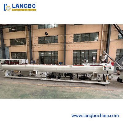 Экструзионная линия для ПЭ труб | Автоматизированная эксплуатация, соответствующая стандартам, химически стойкие трубы