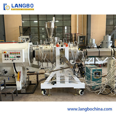 Экструзионная линия для ПЭ труб | Автоматизированная эксплуатация, соответствующая стандартам, химически стойкие трубы