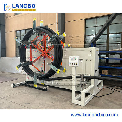 Экструдер для ПЭ труб | Автоматическая система подачи высокоточный шнек для равномерного смешивания