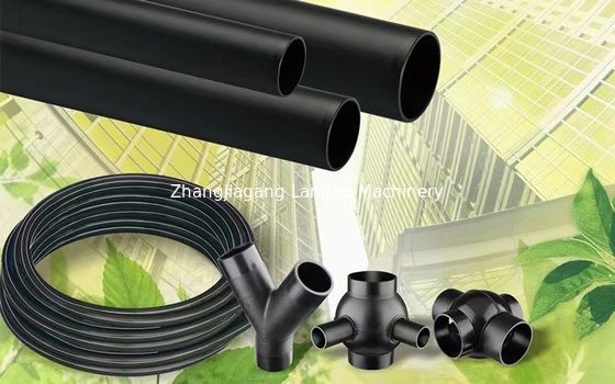 Вытяжная труба для изготовления теплоизоляционных труб из HDPE