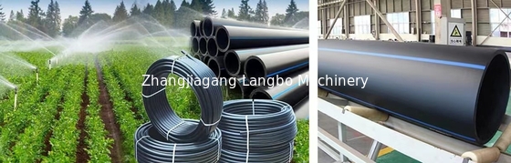 355-800 мм Диаметр высокопроизводительная HDPE PE труба экструзионная линия с интегрированной коробкой передач