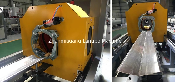 Простая работа Пластиковые HDPE PE трубы экструзионная машина Производственная линия