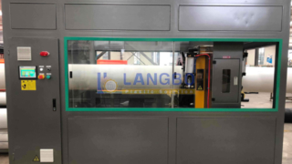 Линия экструзии для производства труб из ПЭ 110 мм, ПЛК, одношнековая