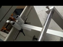 Линия экструзии профилей из ПВХ, теплоизоляция с сенсорным экраном