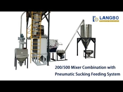 Линия изделий для панелей ПВХ смесителя с гибкими спиральными конвейерами