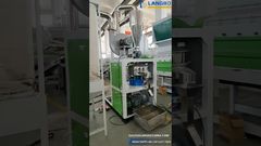 Эффективная система измельчения ПВХ для переработки #измельчительпластика#переработкапластика