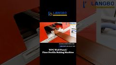 Линия экструзии профилей ДПК для высококачественных древесно-полимерных изделий #дпкстеноваяпанель#дпкпанель