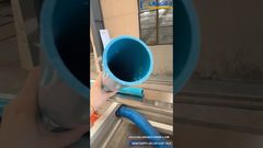 Эффективная линия производства однотрубных ПВХ труб — Превосходная производительность и стабильность#пвхтруба#пластиковаятруба