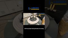 Машина для изготовления светодиодной ленты методом экструзии#экструзияпластика #светодиоднаялента