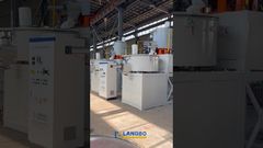 Высокоскоростная смесительная машина | Эффективное смешивание порошка ПВХ и добавок#PlasticMixer