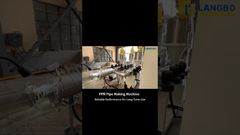 Линия экструзии трехслойных PPR труб 20-63 мм, безупречно работающая на заводе